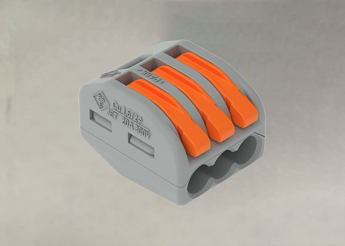 型號 222-413（帶有操作桿的導線連接器）